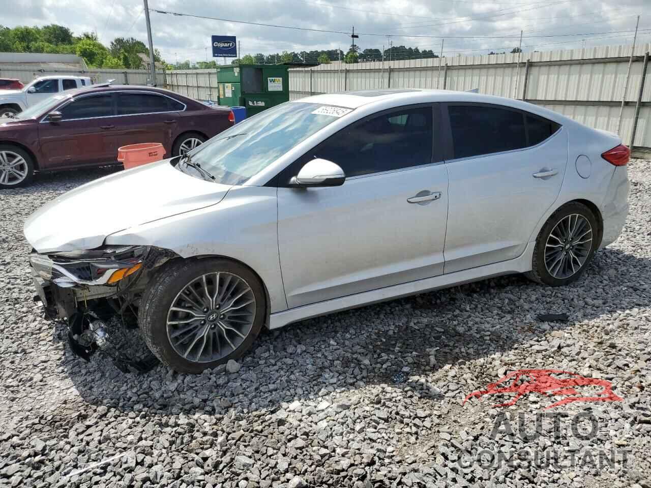 HYUNDAI ELANTRA 2018 - KMHD04LB3JU535304