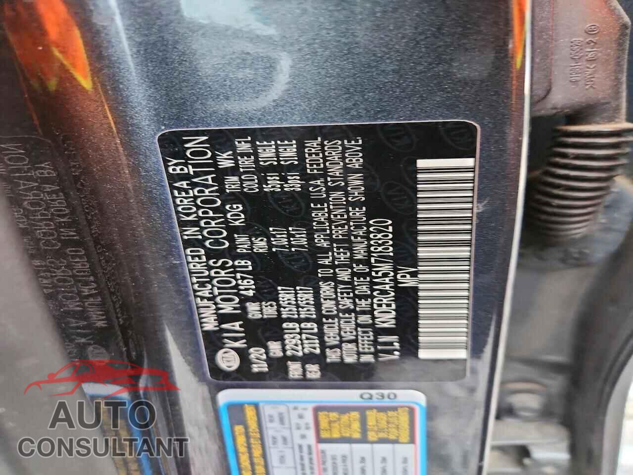 KIA SELTOS 2021 - KNDERCAA5M7183820