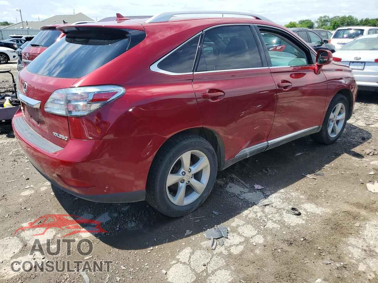 LEXUS RX350 2010 - 2T2BK1BA0AC012120