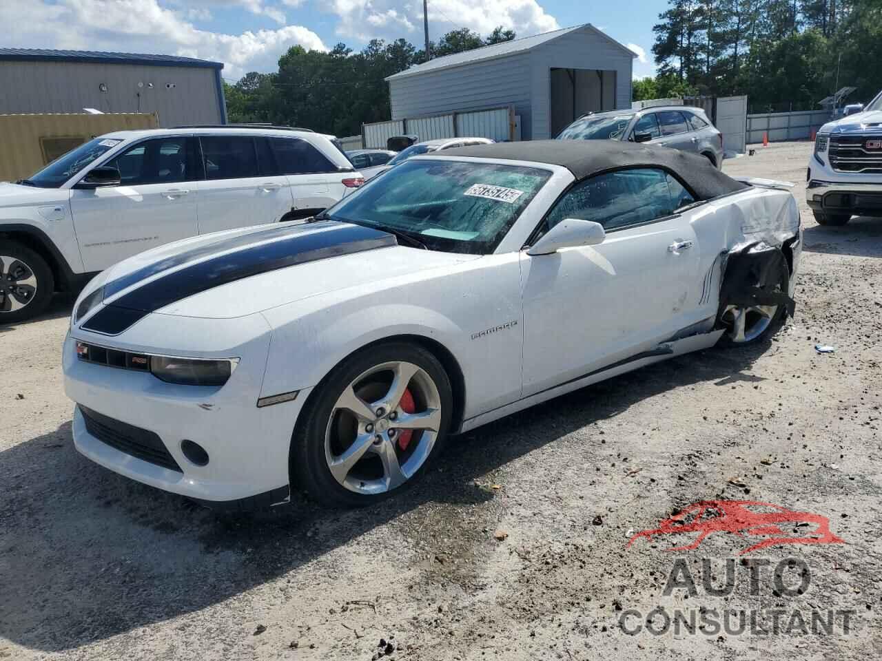 CHEVROLET CAMARO 2015 - 2G1FF3D30F9270741