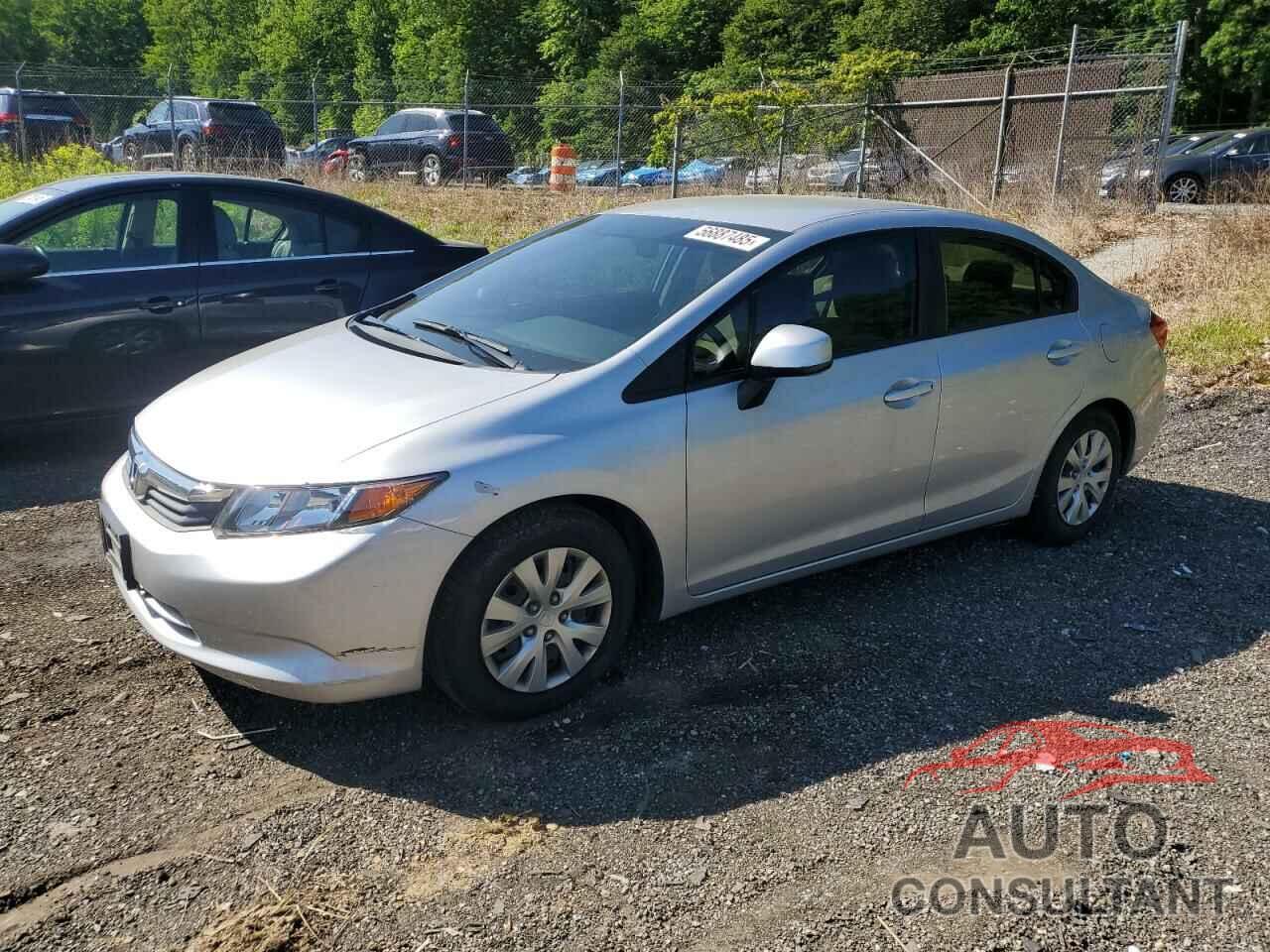 HONDA CIVIC 2012 - 19XFB2F59CE350385