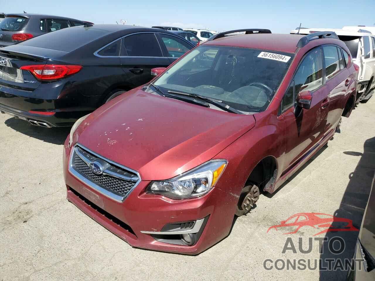 SUBARU IMPREZA 2015 - JF1GPAV66FH218439