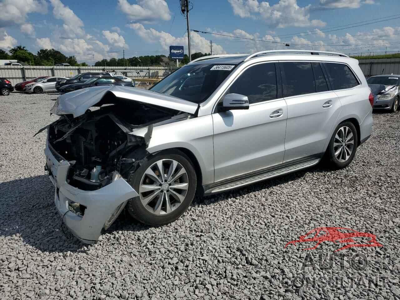 MERCEDES-BENZ GL-CLASS 2014 - 4JGDF7CE1EA400484