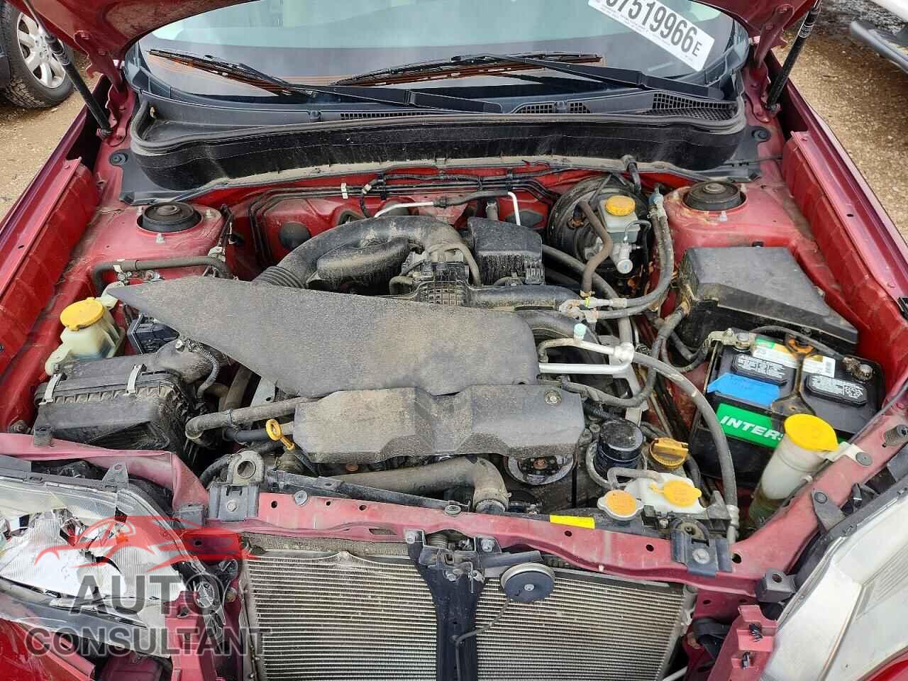 SUBARU FORESTER 2012 - JF2SHADC2CH417493