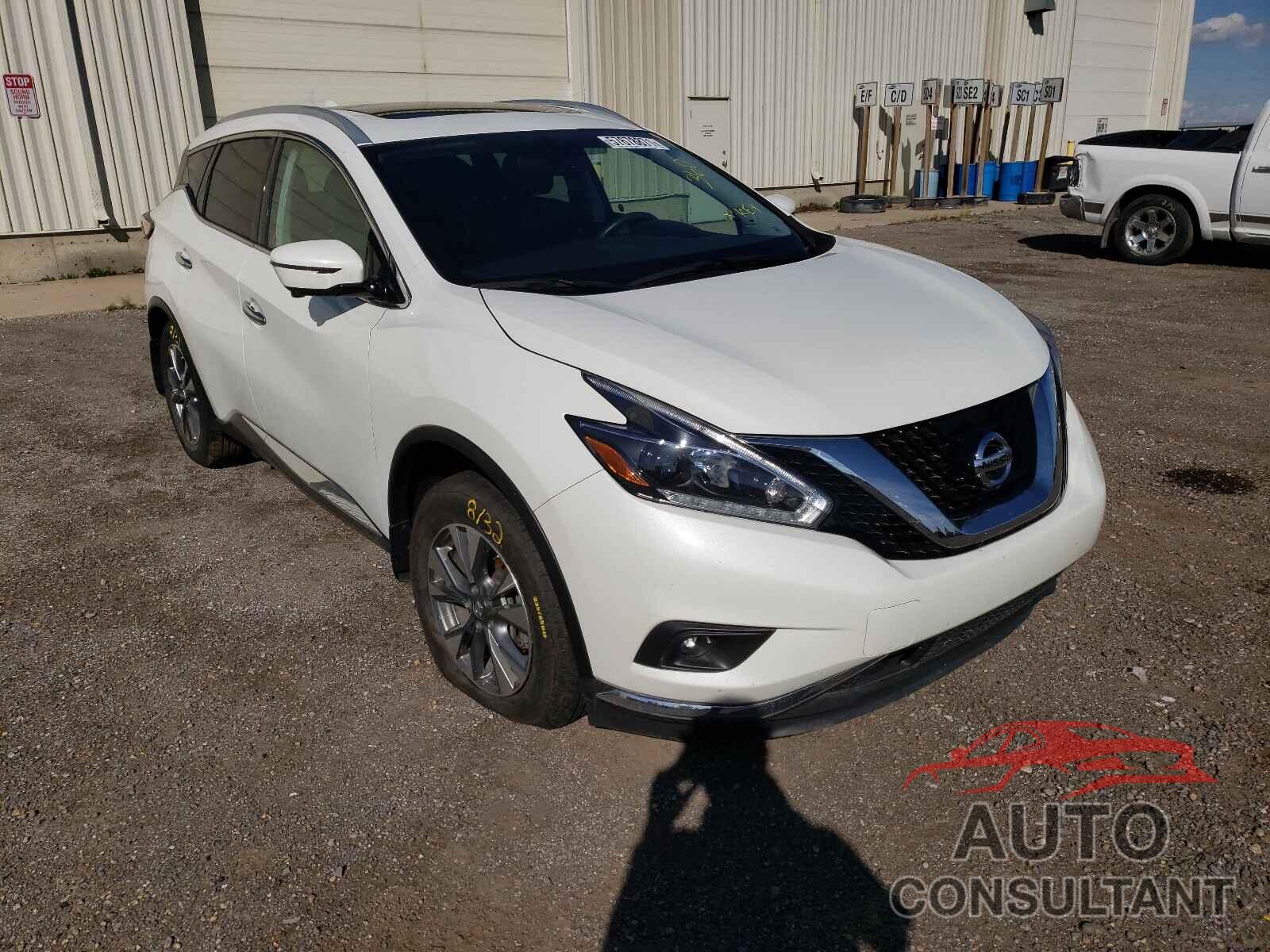 NISSAN MURANO 2018 - 5N1AZ2MH8JN156986