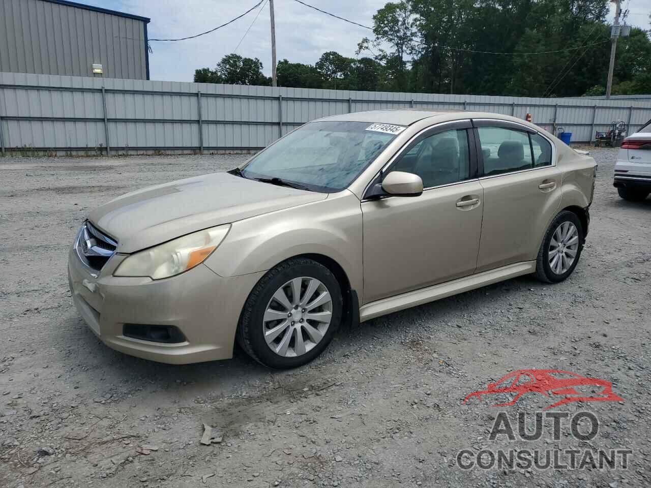 SUBARU LEGACY 2010 - 4S3BMDJ62A2246822