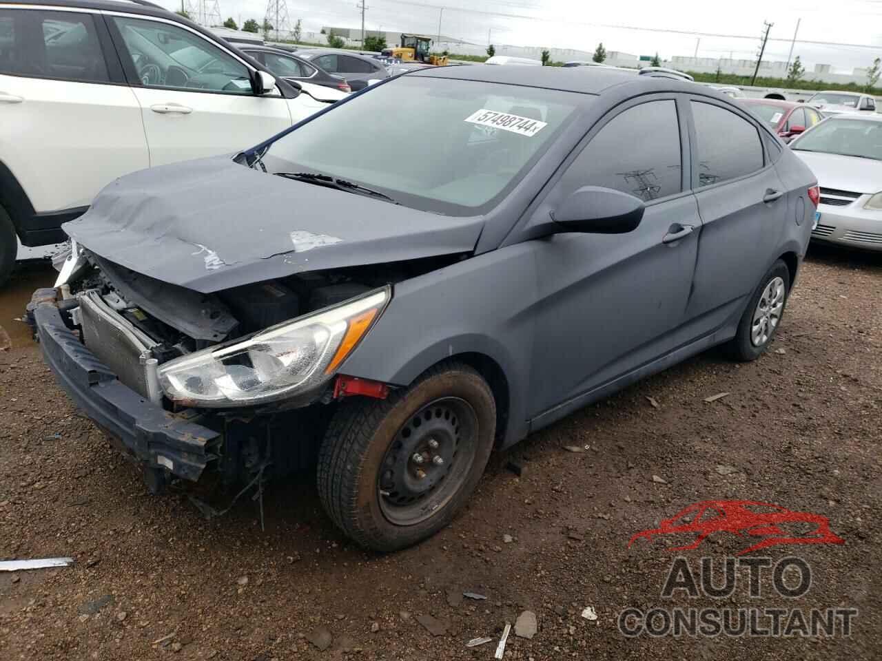 HYUNDAI ACCENT 2017 - KMHCT4AE7HU186156