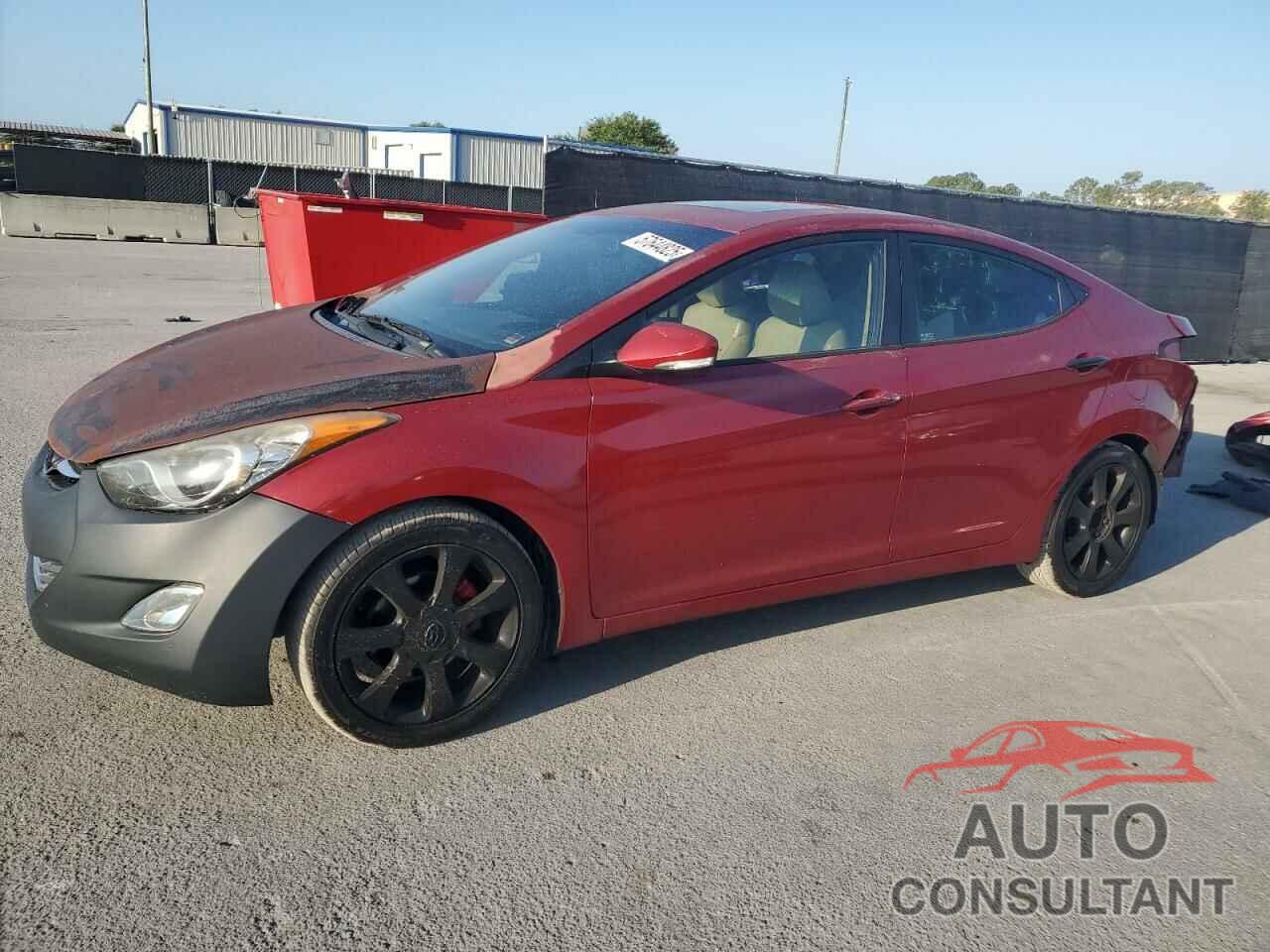 HYUNDAI ELANTRA 2012 - KMHDH4AE5CU342581