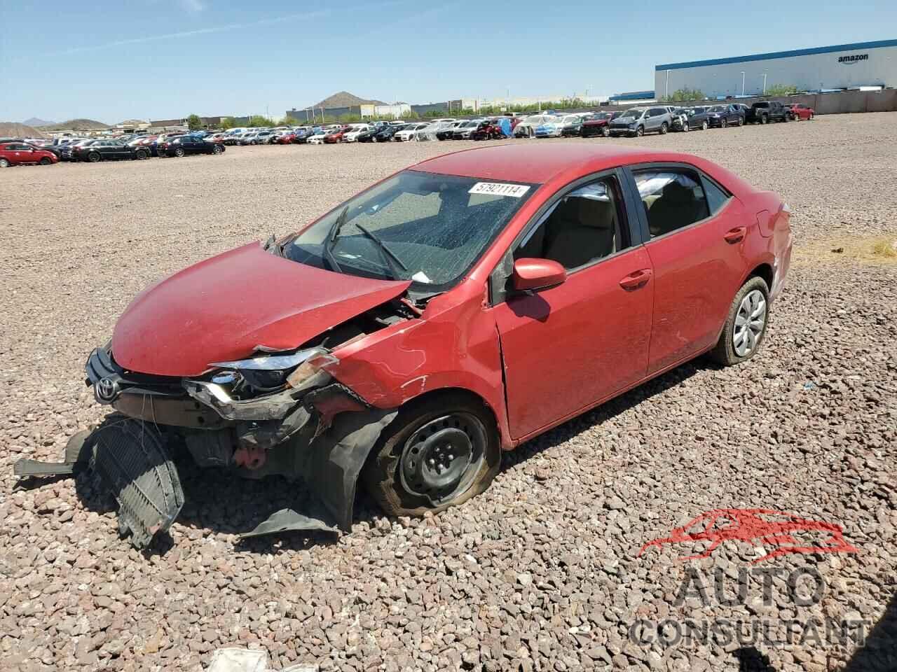 TOYOTA COROLLA 2016 - 2T1BURHE6GC534900