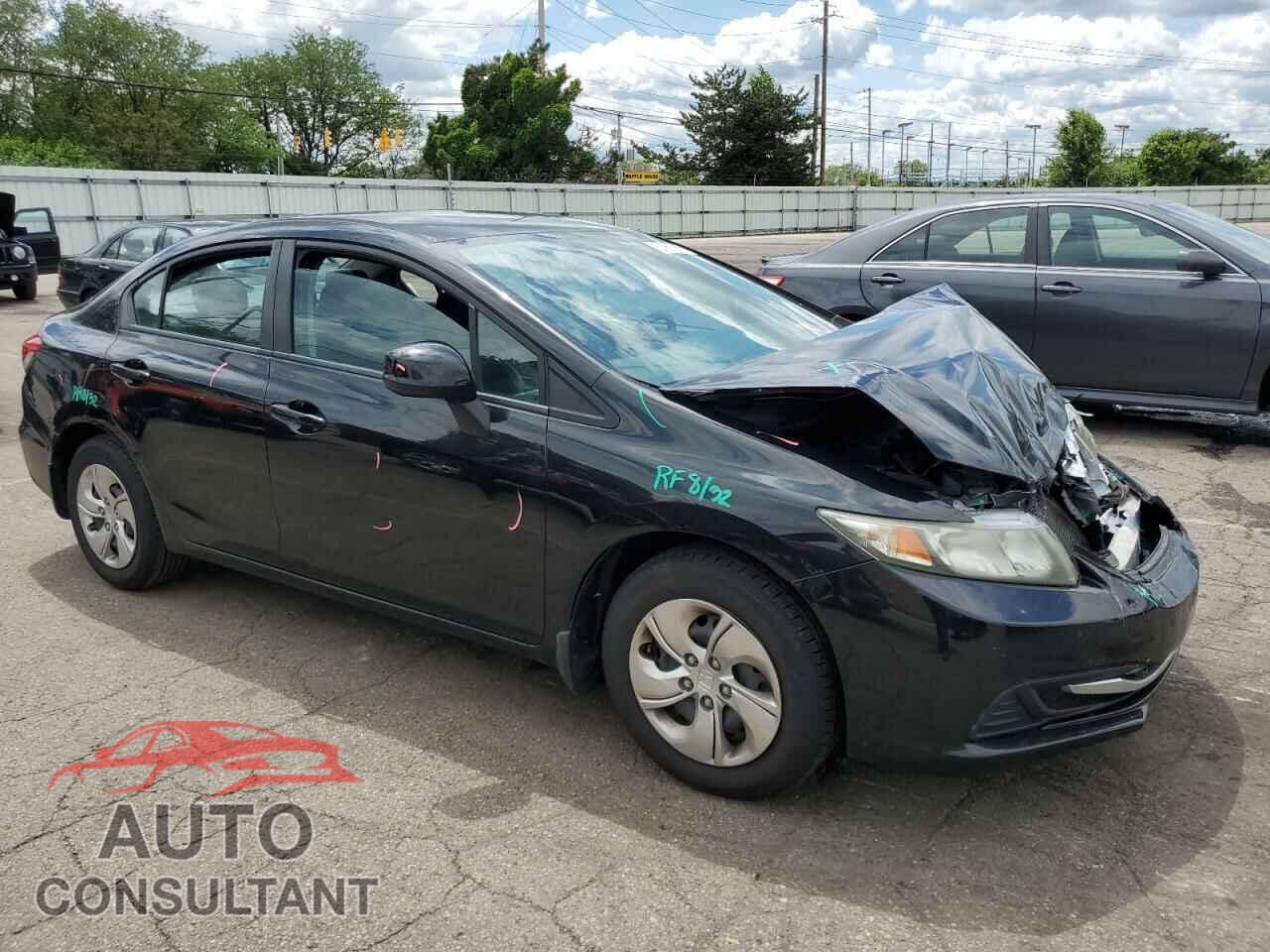 HONDA CIVIC 2013 - 19XFB2F50DE052065