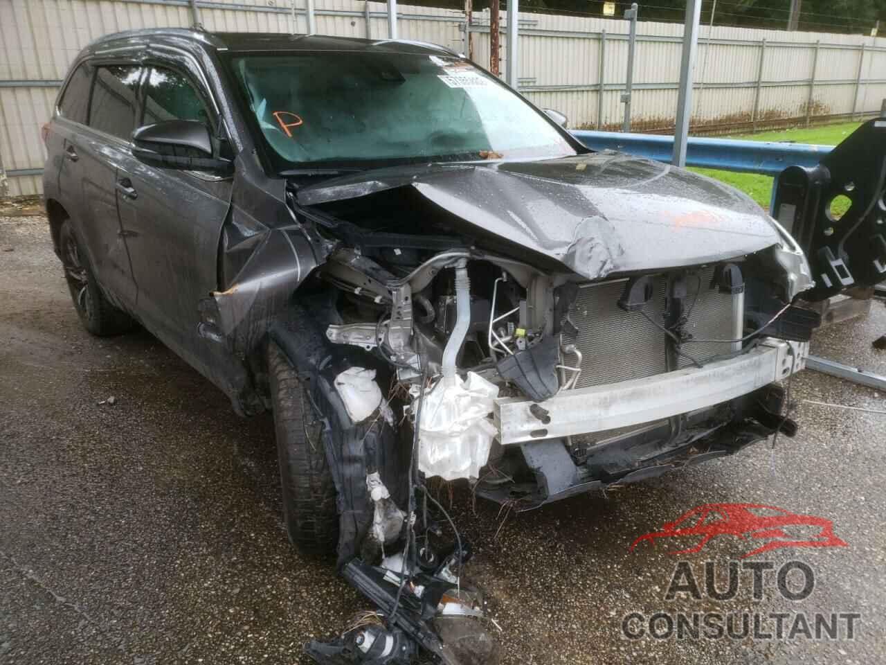 TOYOTA HIGHLANDER 2018 - 5TDKZRFH2JS264626