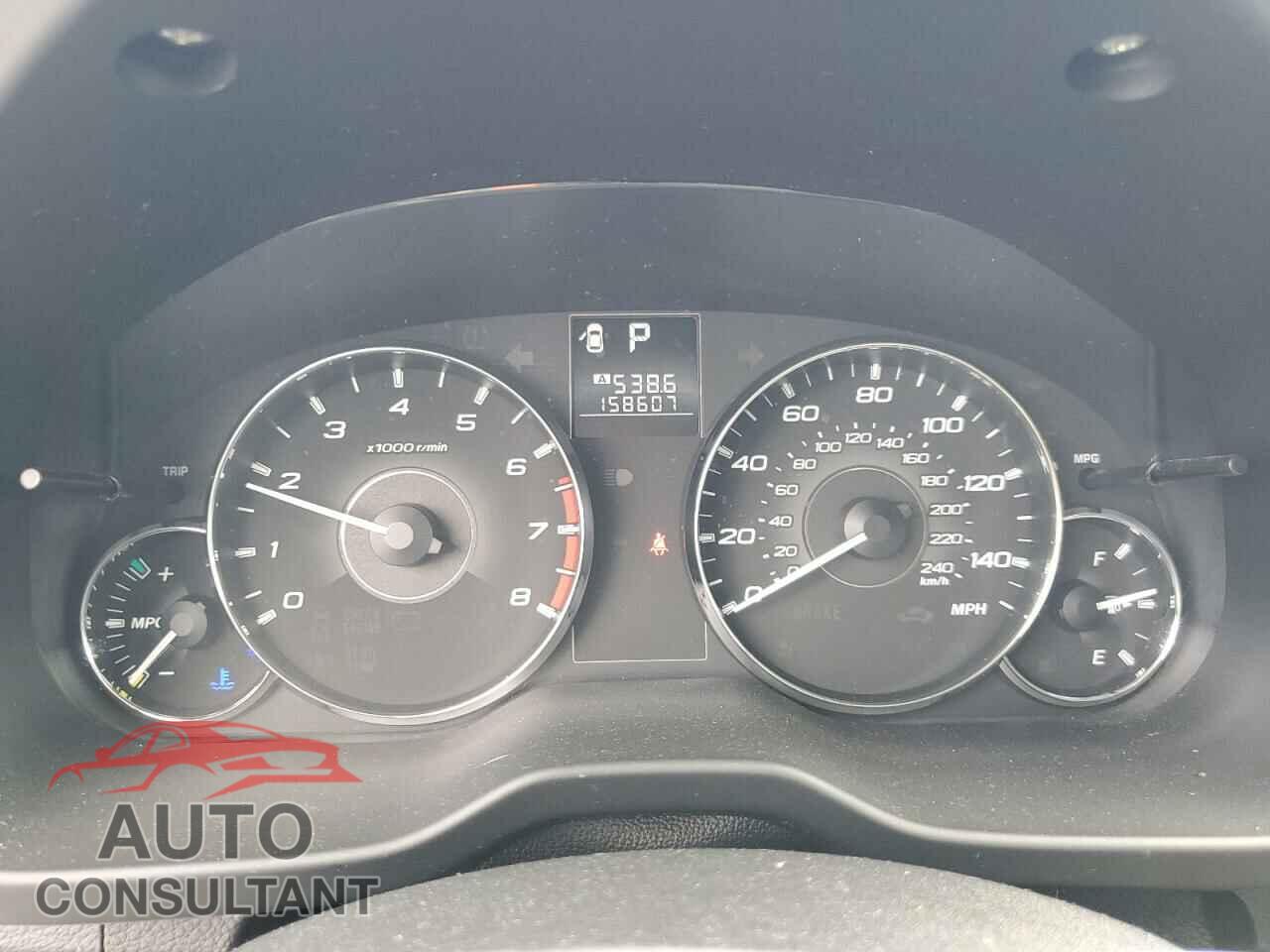 SUBARU OUTBACK 2012 - 4S4BRBKC9C3234721