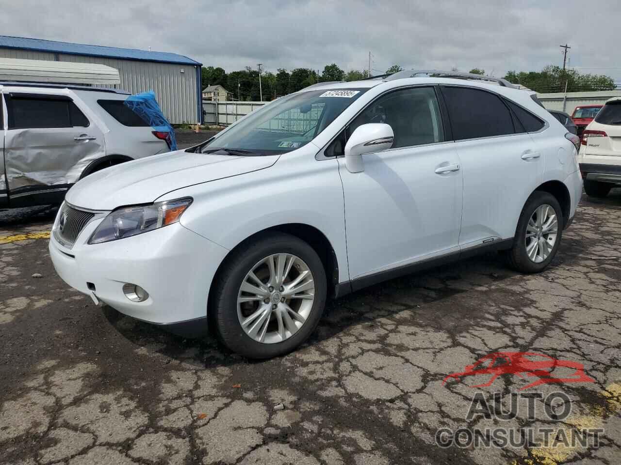 LEXUS RX450 2010 - JTJBC1BAXA2406396