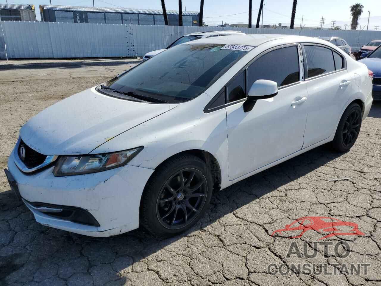 HONDA CIVIC 2013 - 19XFB2F59DE221788