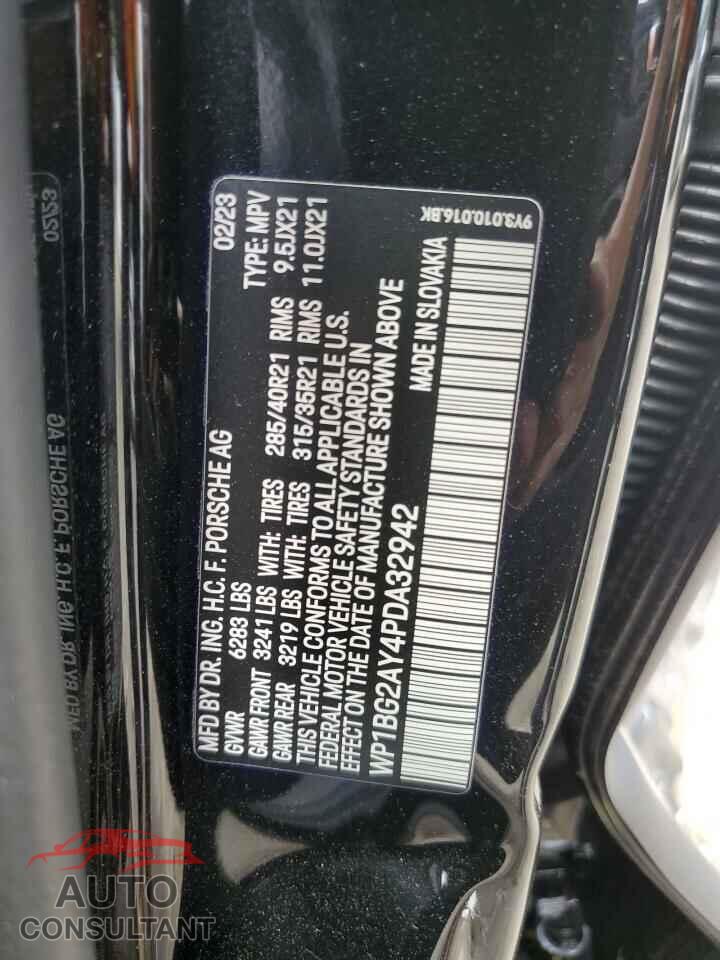 PORSCHE CAYENNE 2023 - WP1BG2AY4PDA32942