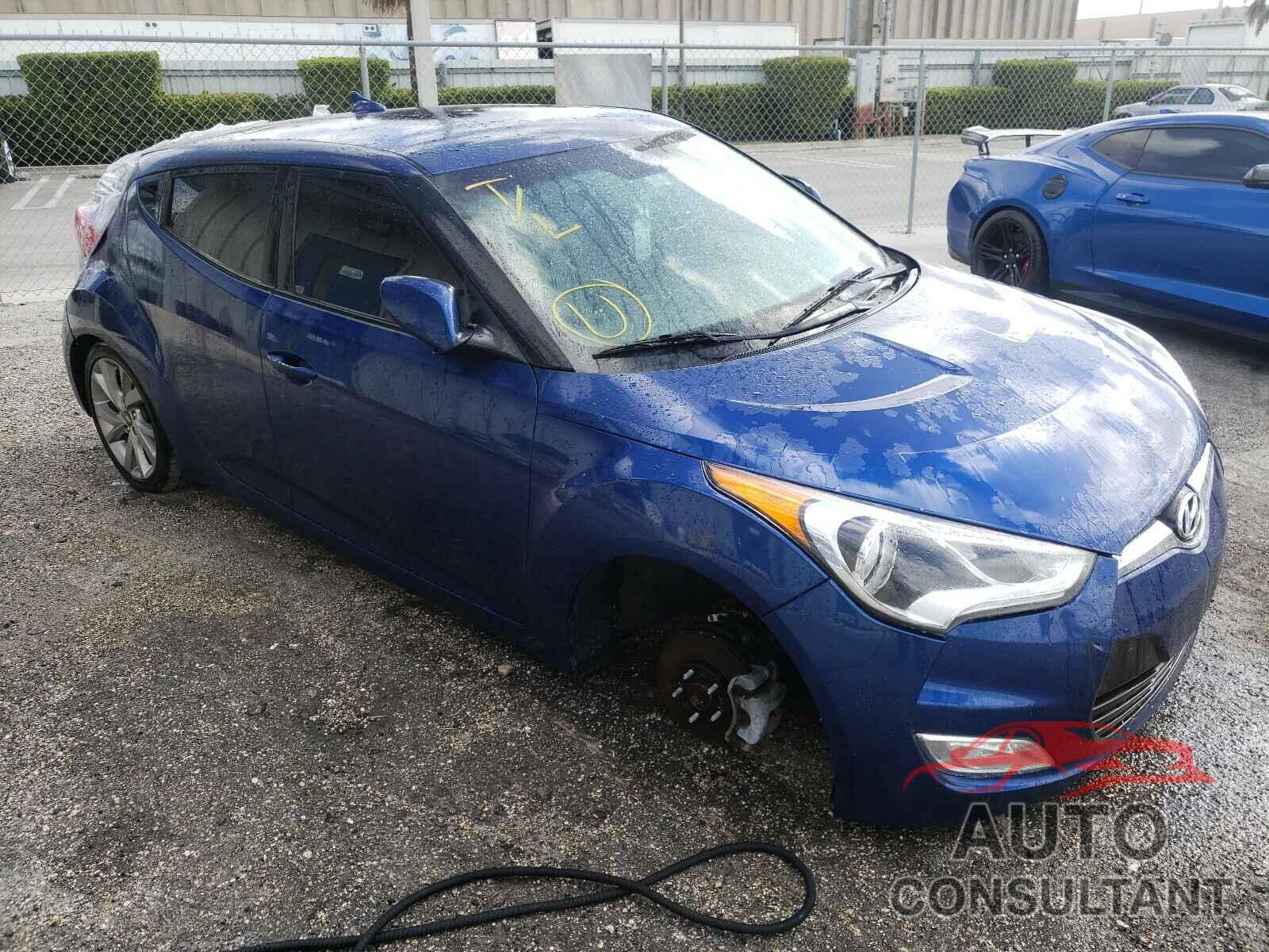 HYUNDAI VELOSTER 2017 - KMHTC6AD7HU309859