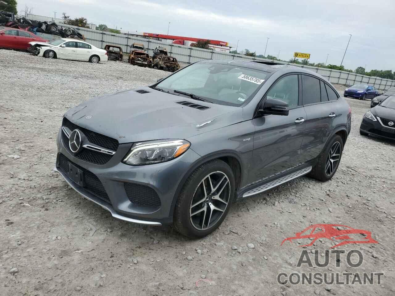 MERCEDES-BENZ GLE-CLASS 2018 - 4JGED6EB4JA124920