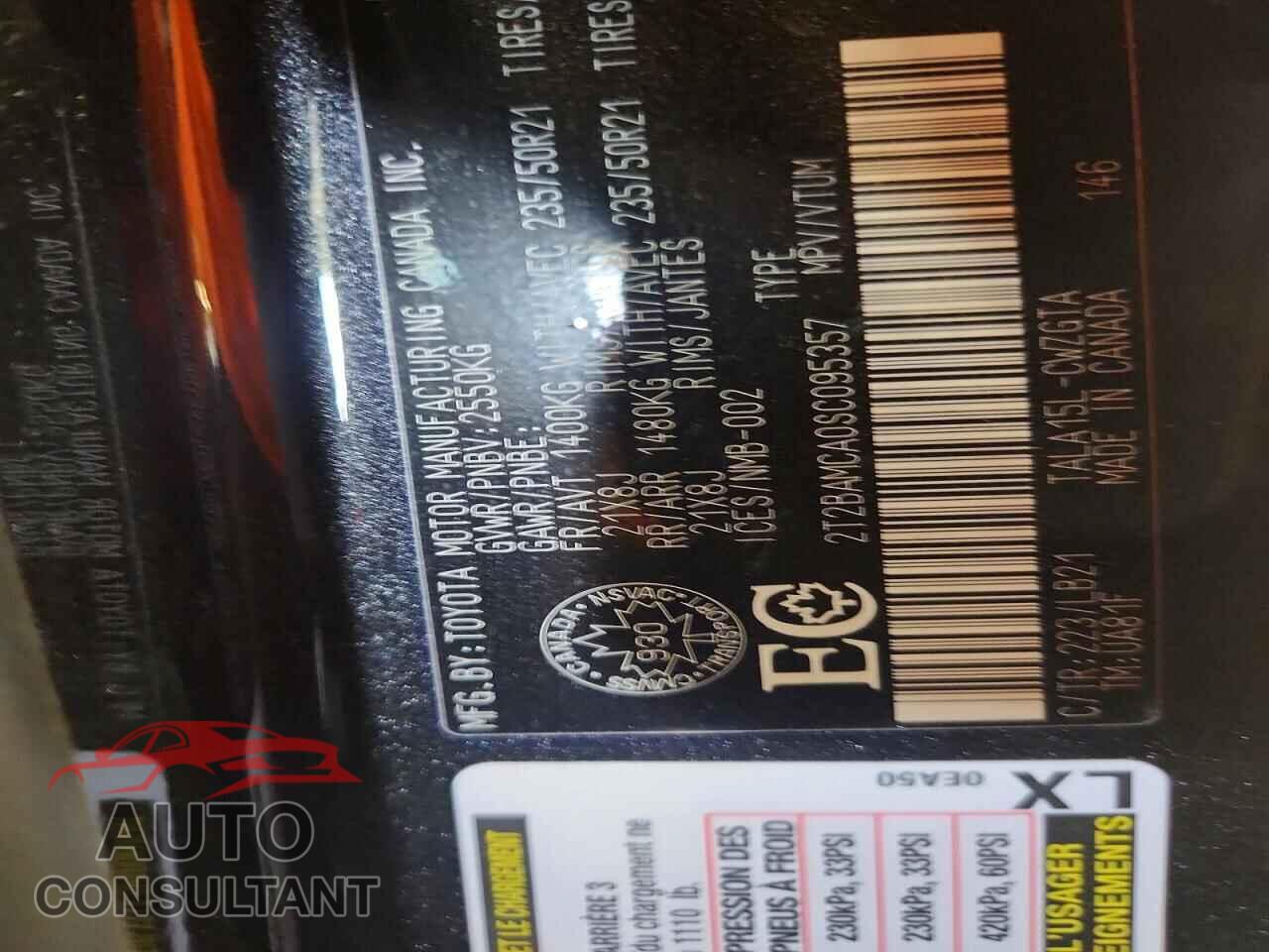 LEXUS RX350 2025 - 2T2BAMCA0SC095357
