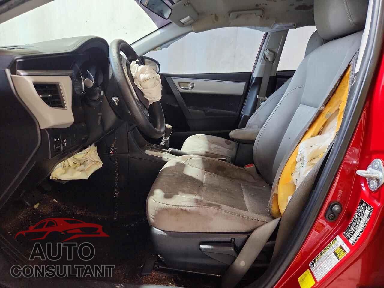 TOYOTA COROLLA 2016 - 2T1BURHE2GC623363