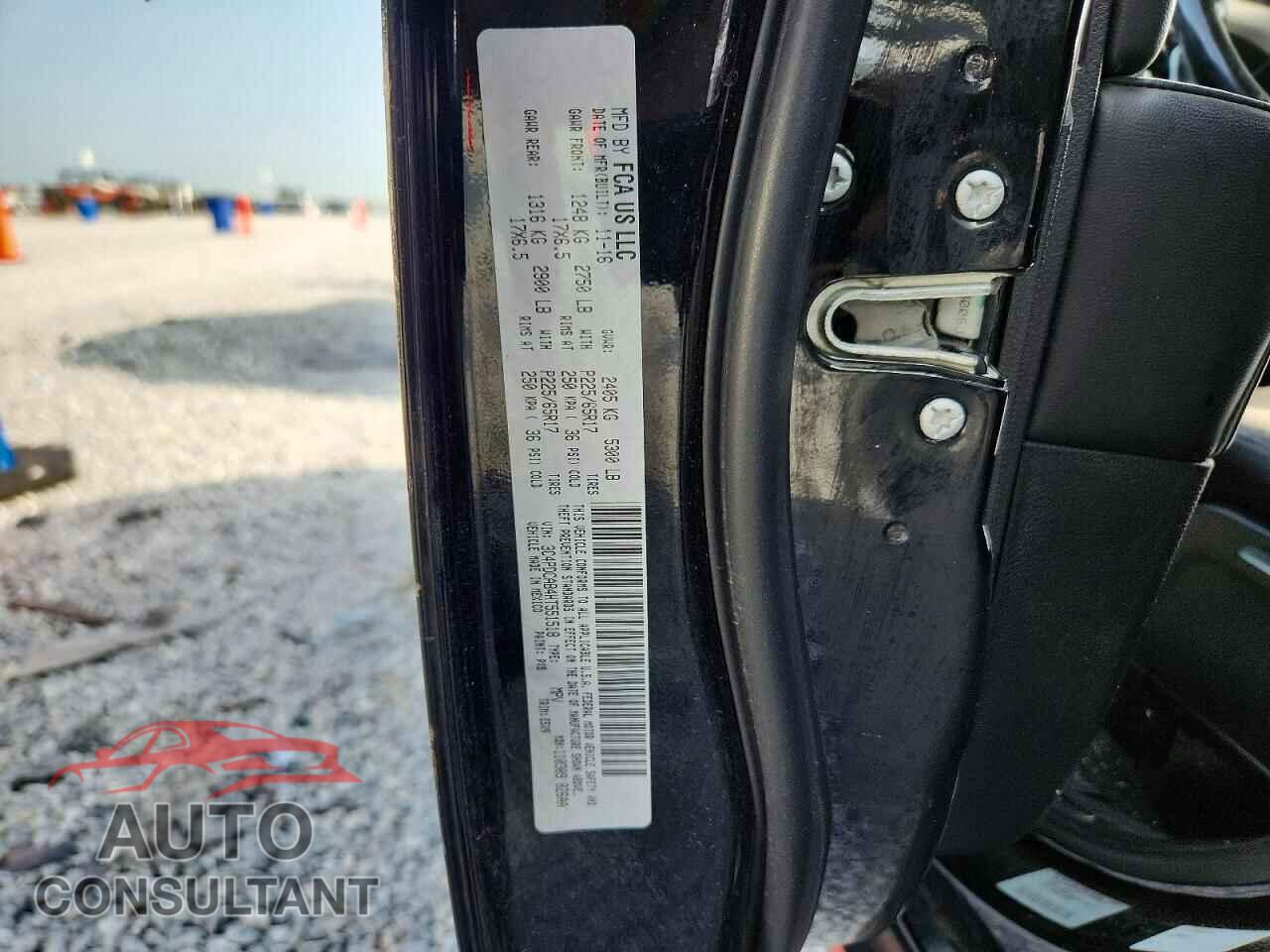DODGE JOURNEY 2017 - 3C4PDCAB4HT551518