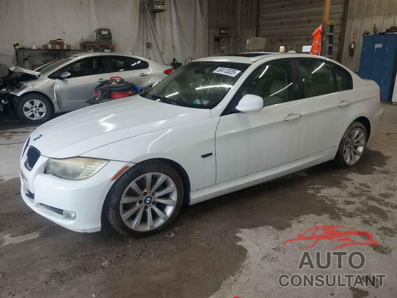 BMW 3 SERIES 2009 - WBAPH77519NM27606