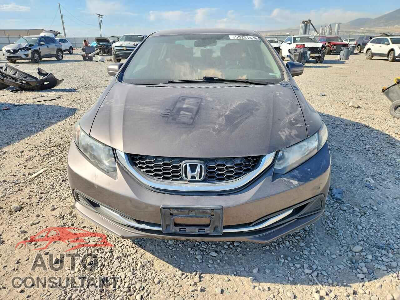 HONDA CIVIC 2014 - 2HGFB2F5XEH502229
