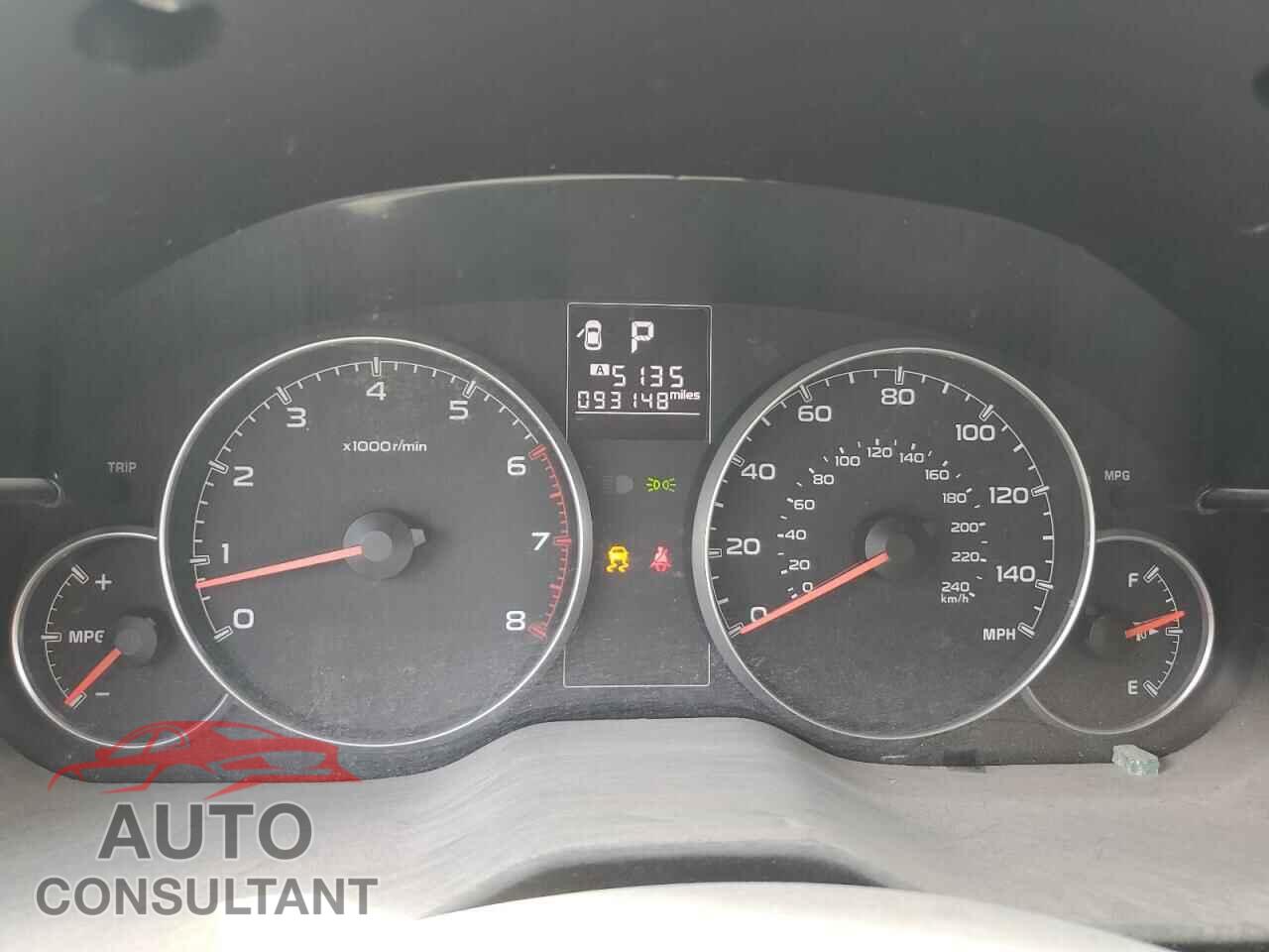 SUBARU OUTBACK 2014 - 4S4BRBCC7E3327934