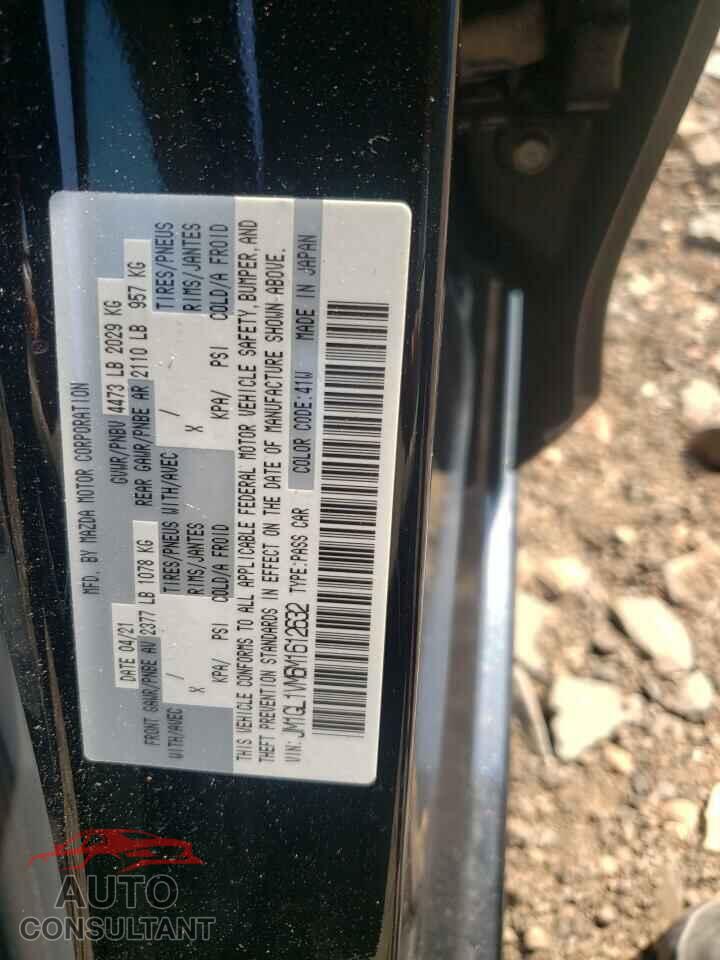 MAZDA 6 2021 - JM1GL1VM6M1612632