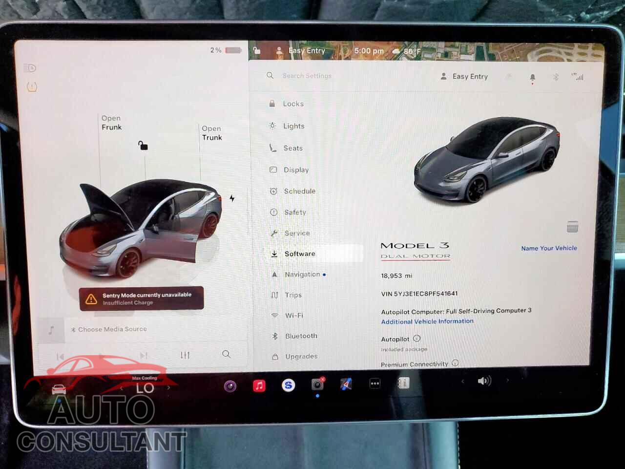 TESLA MODEL 3 2023 - 5YJ3E1EC8PF541641
