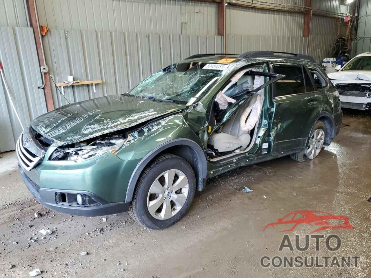 SUBARU OUTBACK 2012 - 4S4BRDKC7C2237876