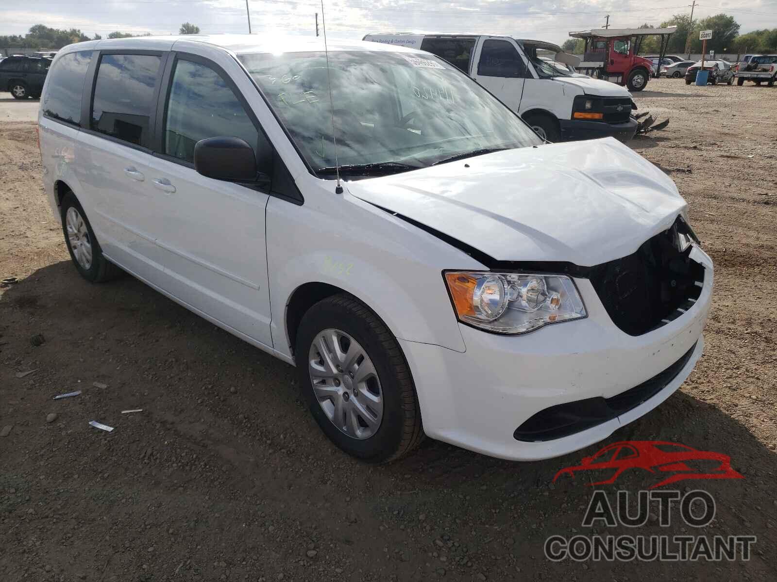 DODGE GRAND CARA 2017 - 2C4RDGBGXHR617308