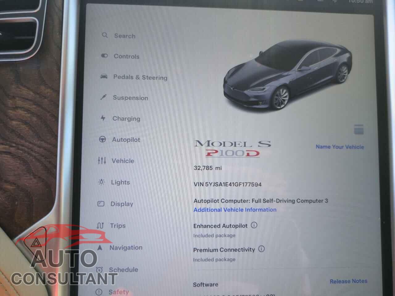 TESLA MODEL S 2016 - 5YJSA1E41GF177594