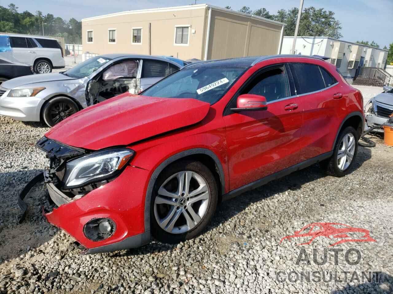 MERCEDES-BENZ GLA-CLASS 2019 - WDCTG4EB6KJ551731