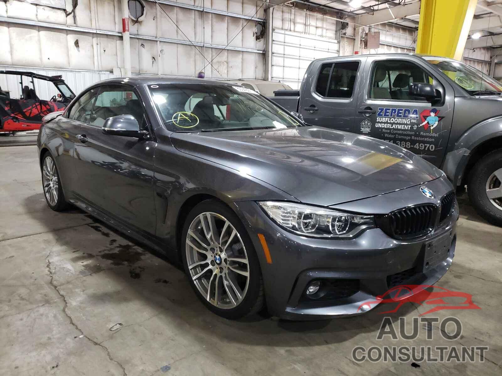 BMW 4 SERIES 2017 - WBA4U7C5XH5D43161