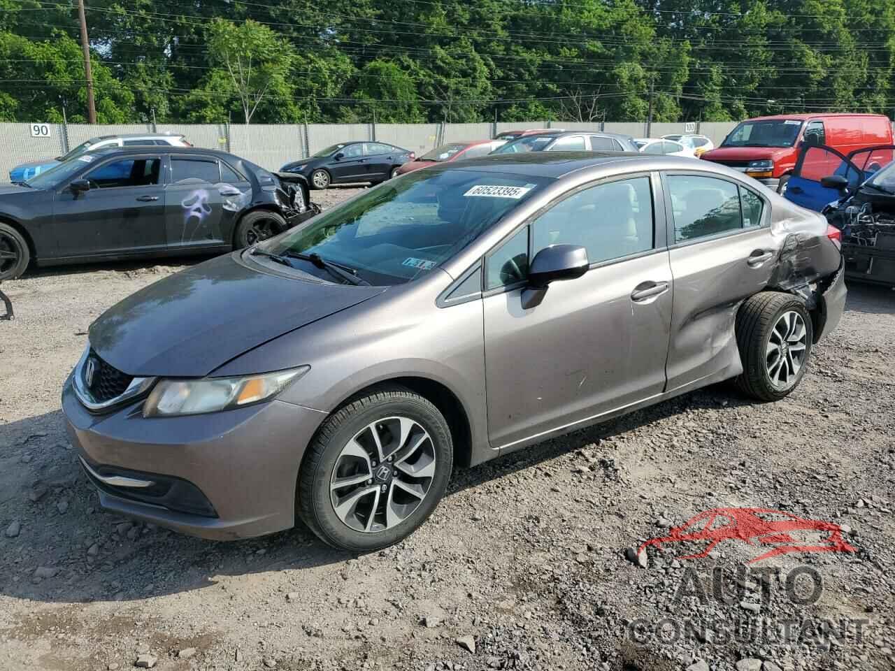 HONDA CIVIC 2013 - 19XFB2F80DE287429