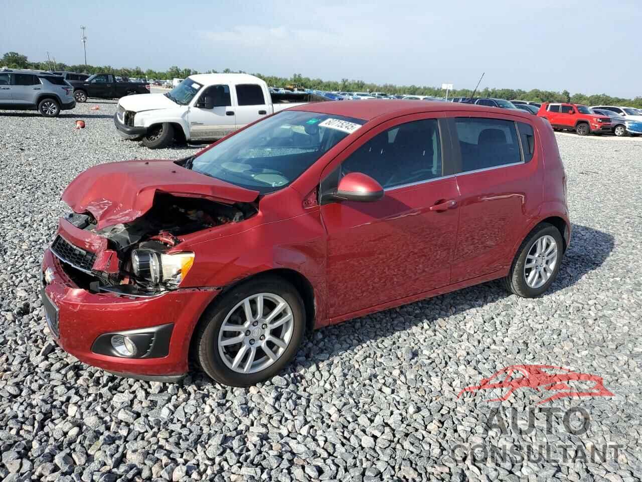 CHEVROLET SONIC 2012 - 1G1JC6SH4C4226565