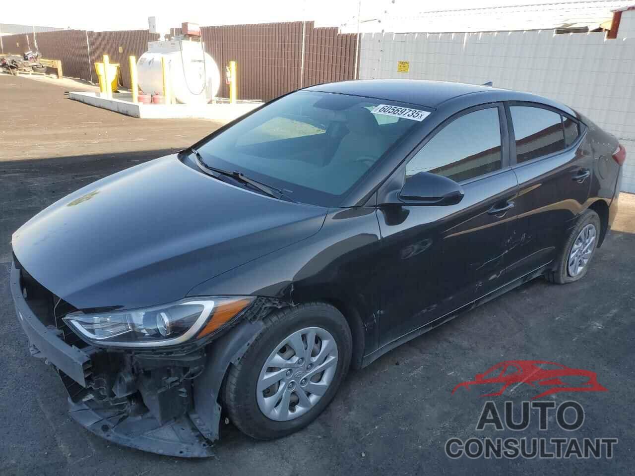 HYUNDAI ELANTRA 2017 - KMHD74LF8HU376482