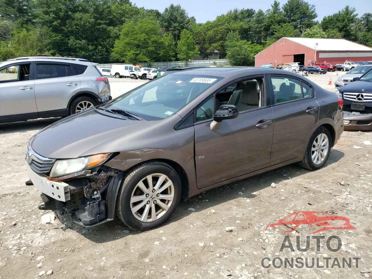 HONDA CIVIC 2012 - 2HGFB2F84CH503996