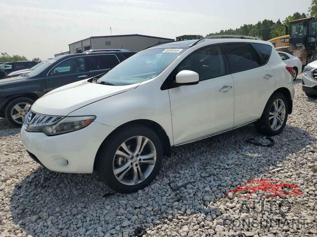 NISSAN MURANO 2010 - JN8AZ1MW4AW131532