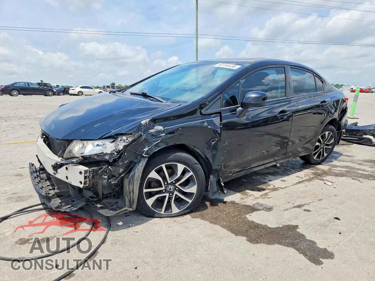 HONDA CIVIC 2013 - 19XFB2F87DE253441