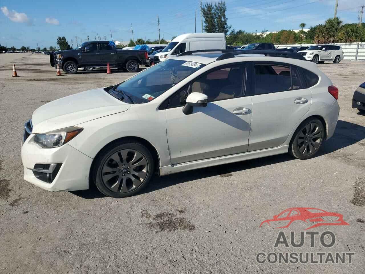 SUBARU IMPREZA 2016 - JF1GPAP60G8330278