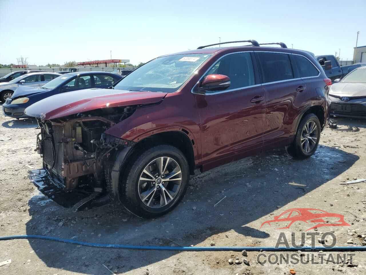 TOYOTA HIGHLANDER 2017 - 5TDZARFH4HS030827