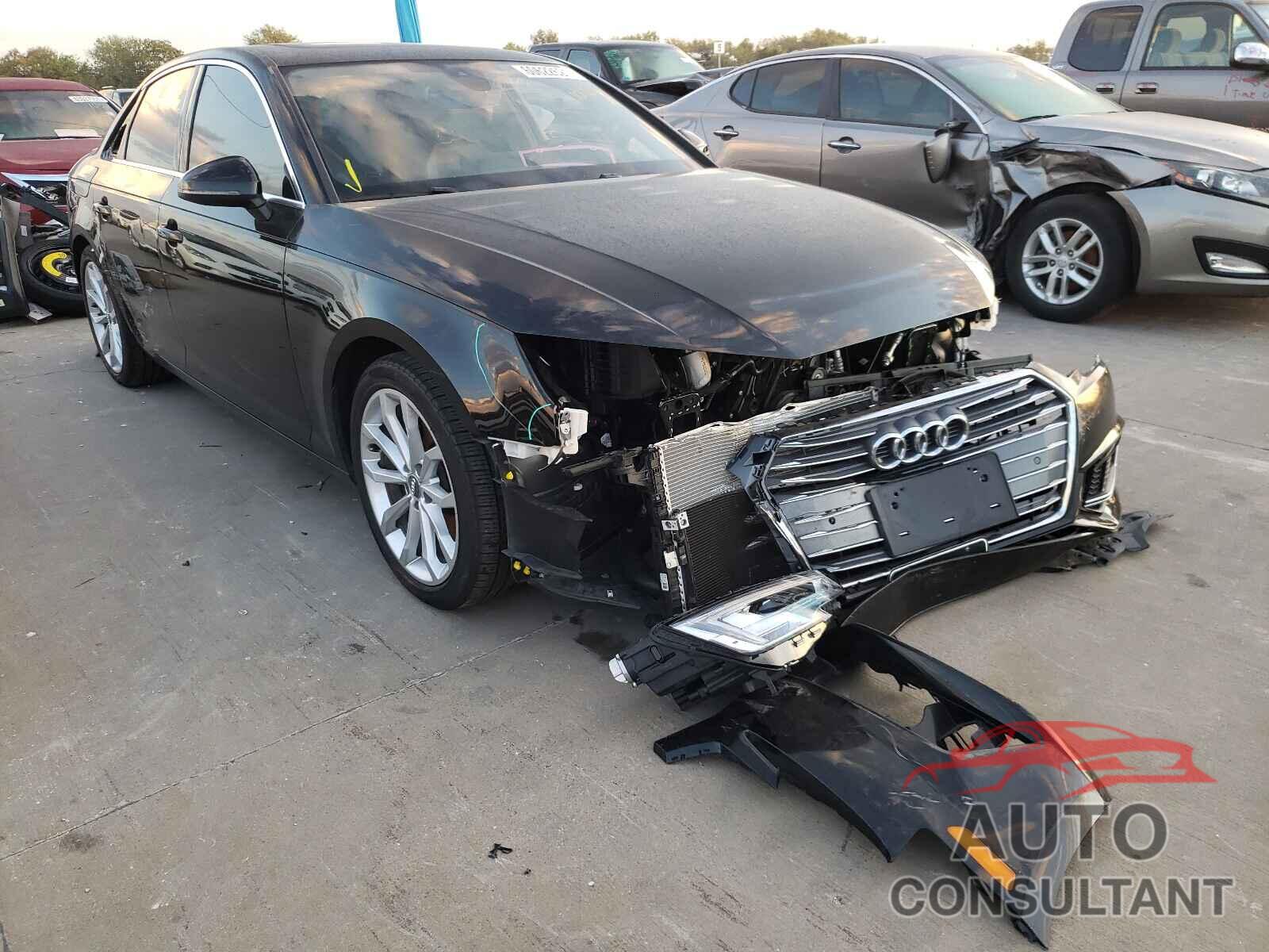 AUDI A4 2019 - WAUHMAF44KA087449