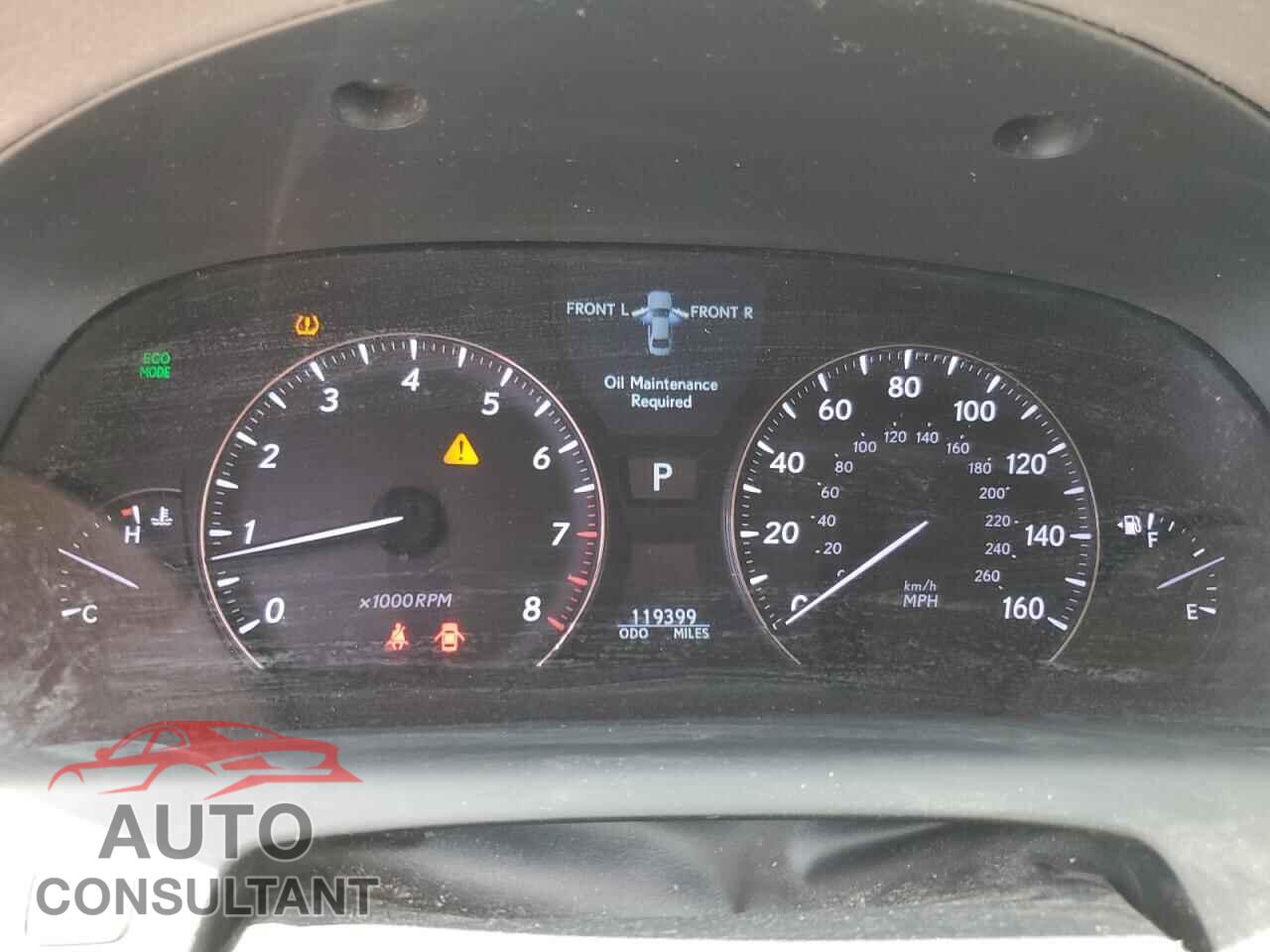 LEXUS LS460 2010 - JTHBL5EF8A5098904