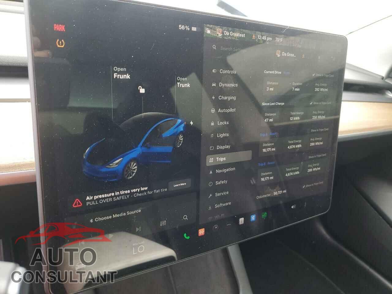 TESLA MODEL 3 2021 - 5YJ3E1EB2MF980448