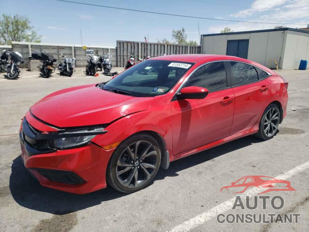 HONDA CIVIC 2019 - 2HGFC2F88KH516536