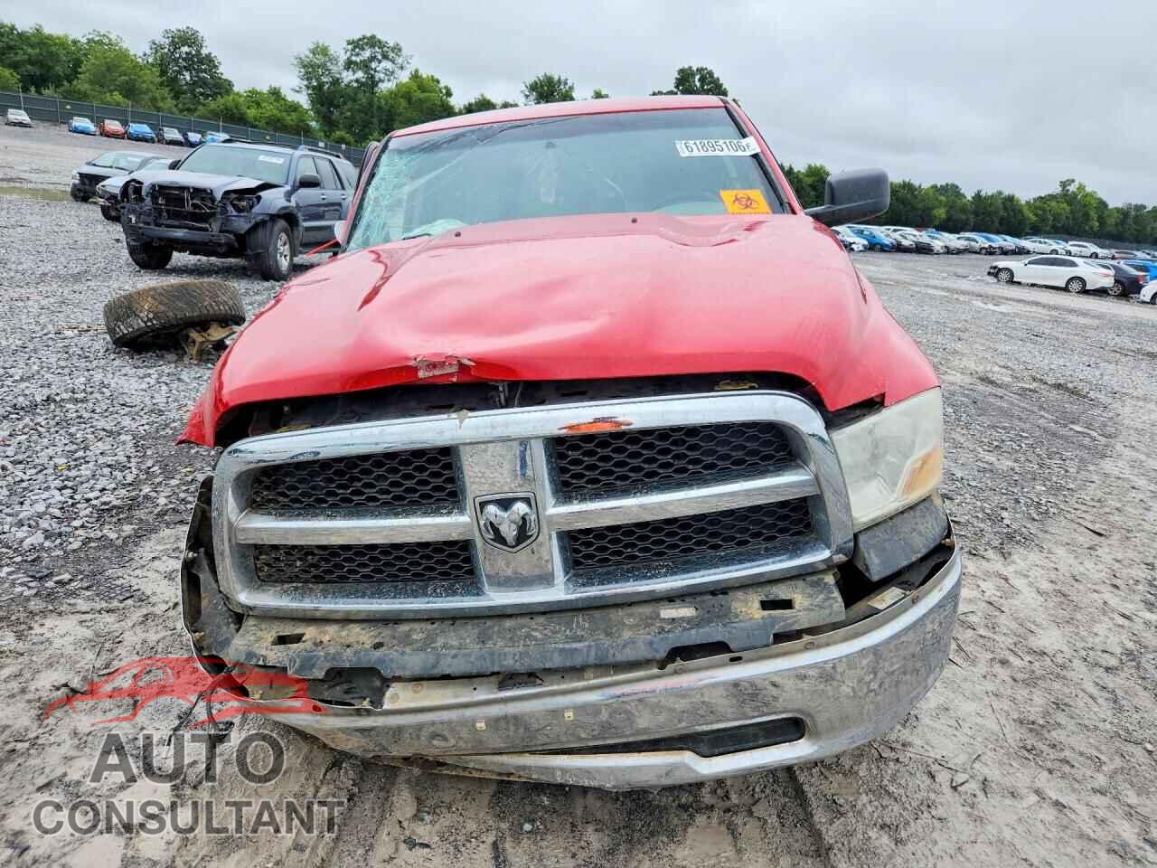 DODGE RAM 1500 2012 - 1C6RD7GP2CS292645