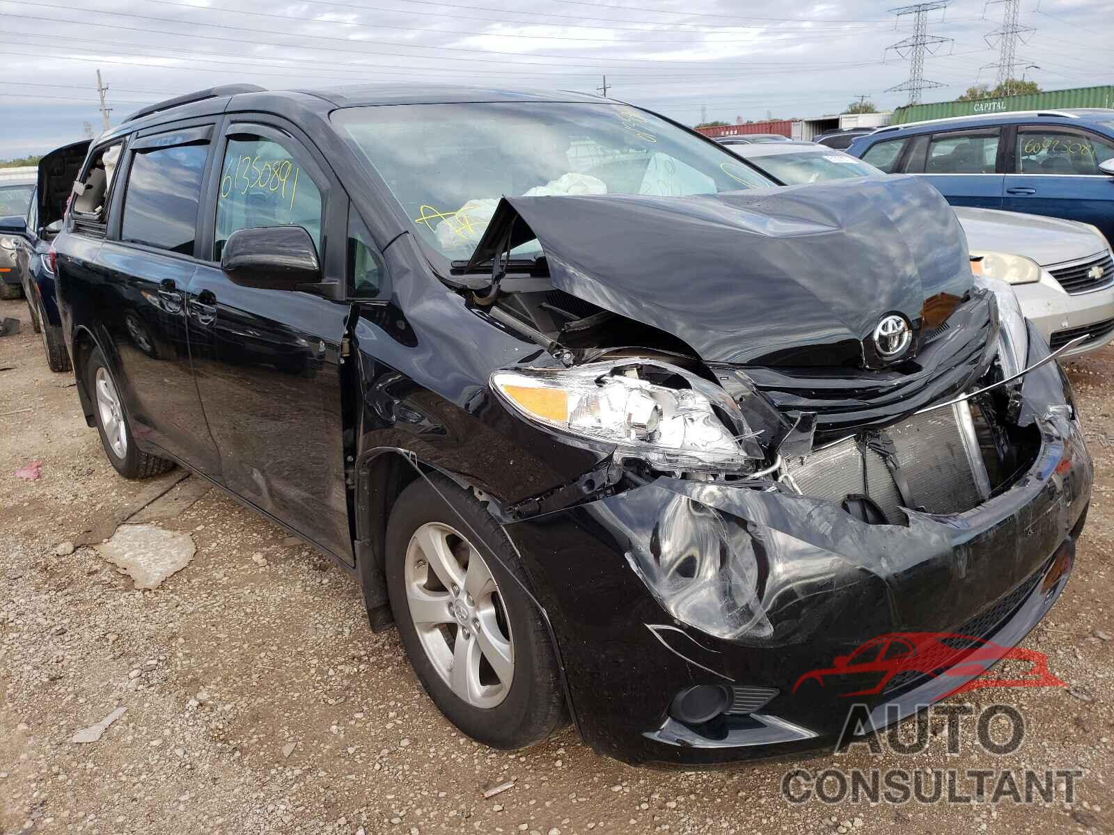 TOYOTA SIENNA 2017 - 5TDKZ3DC6HS860918