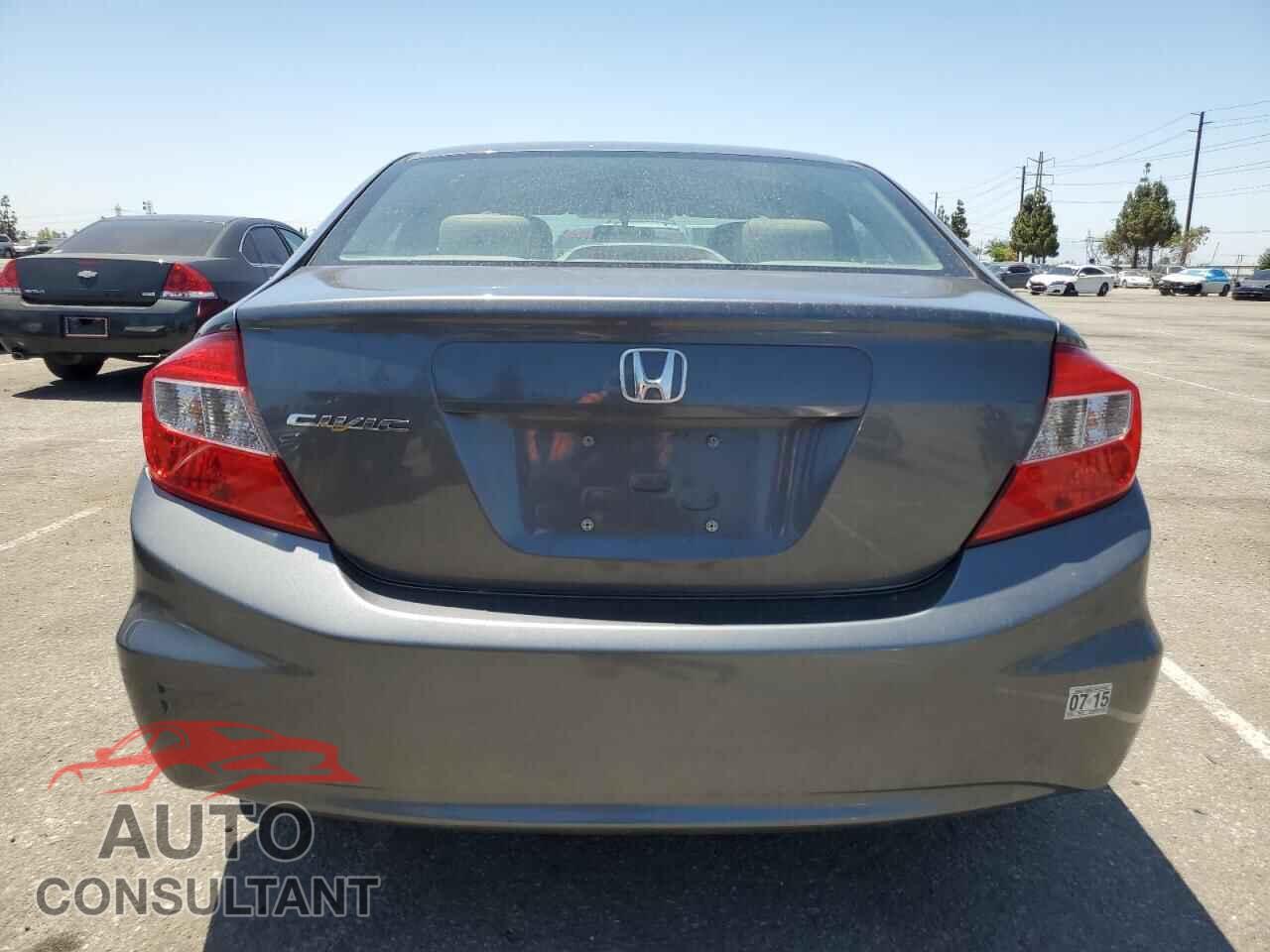 HONDA CIVIC 2012 - 19XFB2F58CE074040
