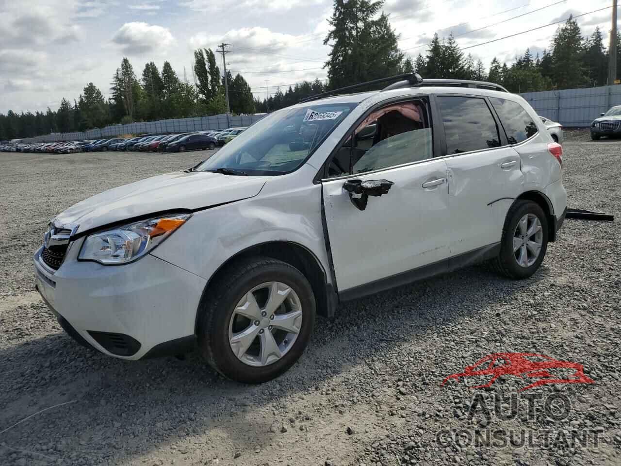 SUBARU FORESTER 2016 - JF2SJADCXGH453426